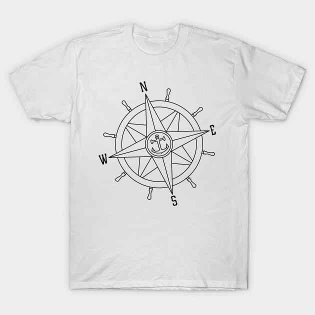 Geometric Compass T-Shirt by EdenApparel